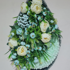 Венок капля №2 74 см - designerwreath.ru - г. Екатеринбург